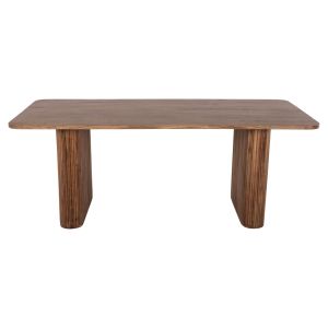 Dining table Groot Hm9683 acacia solid wood in natural color 200.5x100x72hcm