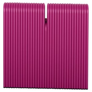 Dining table Intrepid Hm6330.05 aluminum in purple 120x70x70.5cm.