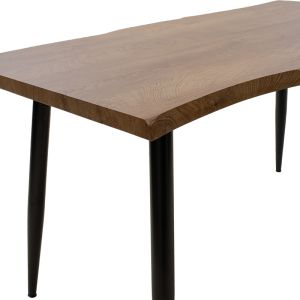Dining table Jade with metal legs 140x80x75cm