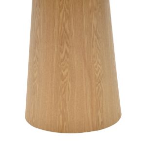 Dining table Kayano natural color MDF D120x72cm