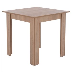 Dining table Kelvin Hm2427,01 oak/sonoma color 80x80x77cm