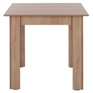 Dining table Kelvin Hm2427,01 oak/sonoma color 80x80x77cm