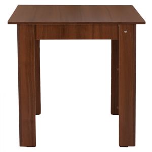 Dining table Kelvin walnut color Hm2427,04, 80x80x77