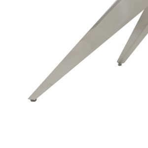 Dining table Liana with glass top 10mm 180x100x76cm