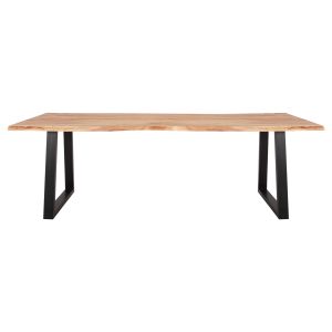 Dining table Lizard Montana .21 top tropical acacia solid wood natural 4cm top 200x93x74hcm Hm8337