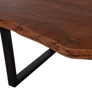 Dining table Montana Lizard acacia solid wood Hm9620.11 top 5.5cm 240x100x77hcm