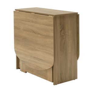 Dining table Nadine extendable polymorphic sonoma color 160x80x76.5cm