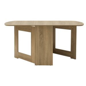 Dining table Nadine extendable polymorphic sonoma color 160x80x76.5cm