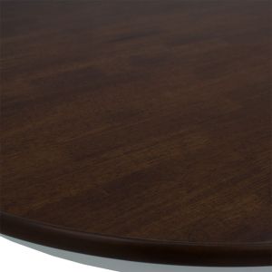 Dining table Nirvana solid rubber wood D106x78cm