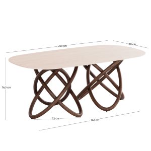 Orbiter dining table
