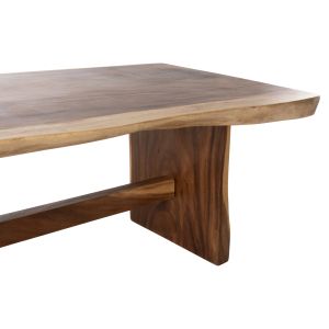 Dining table Ulyses Hm9757 solid beech in natural color 200x90x77cm