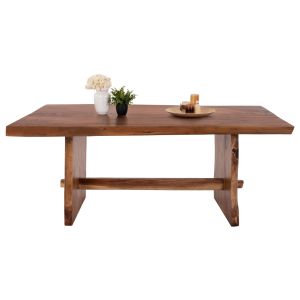 Dining table Ulyses Hm9758 solid beech in natural color 250x90x78cm