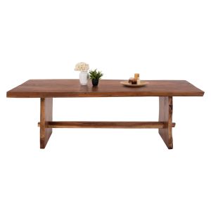 Dining table Ulyses Hm9759 solid oak in natural color 300x100x78cm