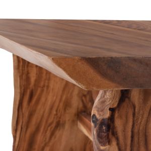 Dining table Ulyses Hm9759 solid oak in natural color 300x100x78cm