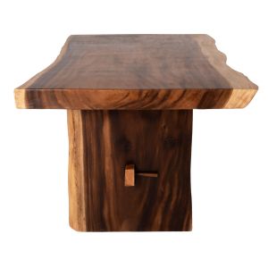 Dining table Ulyses Hm9888 made of solid wood, soar top 9cm, 160x90x78hcm