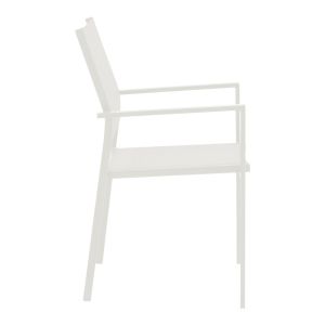 Dining table Valor - Confidence B set of 3 metal in white shade D60x70cm