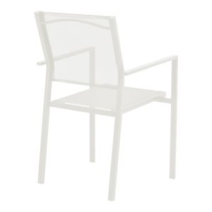 Dining table Valor - Confidence B set of 3 metal in white shade D60x70cm