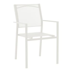 Dining table Valor - Confidence B set of 3 metal in white shade D60x70cm