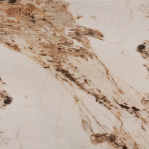Dining table Warm Marble Luxury technical stone marble color in white-brown Hm8588,03 160x90x76cm