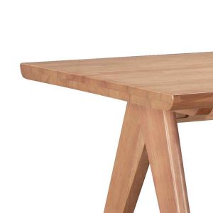 Dining table Winslow light walnut 160x85x75cm