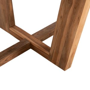 Oval dining table Hm9558 solid teak wood, 209x109x80cm