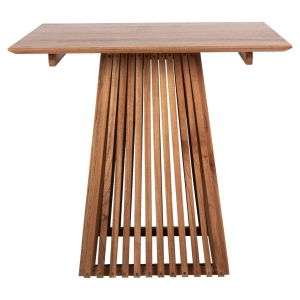 Square dining table Frantz solid wood Mindi Hm9458.11 in natural color 80x80x75hcm