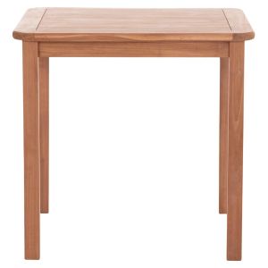 Square dining table Hm18122 teak wood - natural color 80x80x76cm.