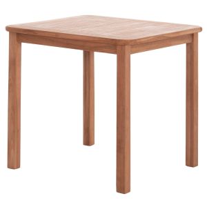 Square dining table Hm18122 teak wood - natural color 80x80x76cm.
