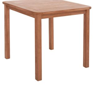 Square dining table Hm18122 teak wood - natural color 80x80x76cm.
