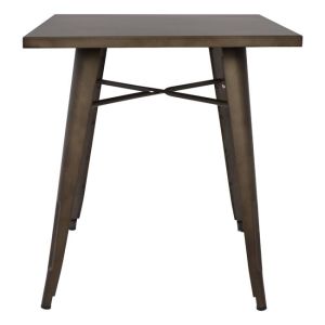 Metal dining table 70x70x76 Hm0607,04