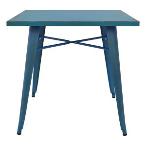 Metal dining table 80x80x76 Hm0608.88