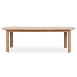 Oval dining table Raikko Sm6444 natural acacia wood 240x100x75hcm.