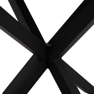 Dining table top technical stone gray metal legs Hm9308,03