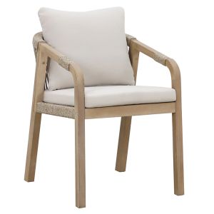 Dining table with 4 chairs/garden set 5 pieces Malibu acacia solid wood