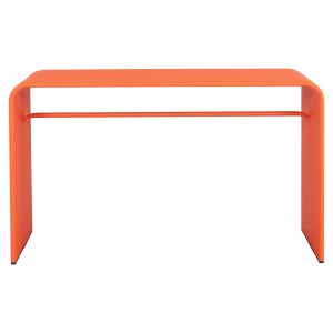 Dining table Intrepid series Hm6330.09 aluminum in orange 121x70x70hcm