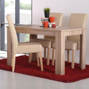Dining table sonoma color 120*80*75