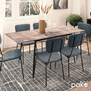 Extendable dining table Shazam 120-160x80x76cm