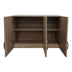 Lego three-door wardrobe in Sonoma color 90x41.5x60cm