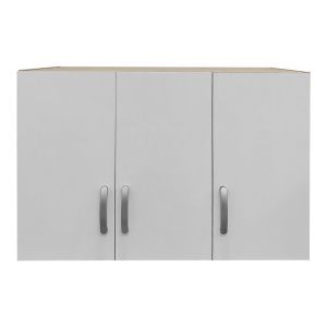 Lego three-door wardrobe in Sonoma-white color 90x41.5x60cm