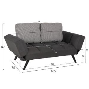 Three-seater sofa 190x90x85cm Hm3169.01
