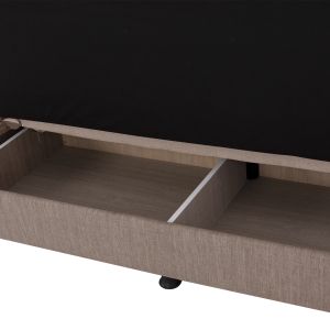 Three-seater sofa Andri with beige fabric Hm3239.04