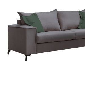 Three-seater sofa Verona anthracite 225x93x100cm