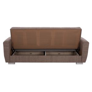 Three-seater sofa beige ημ3240,02