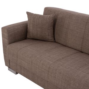Three-seater sofa beige ημ3240,02