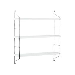 Triple wall shelf &amp;amp;amp;quot;elmira&amp;amp;amp;quot; white 67*15*56