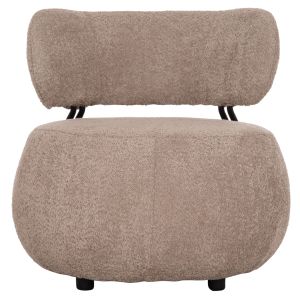 Фотьойл Karsen Hm9598.08 тъмно бежов букле плат 79x82x74всм.