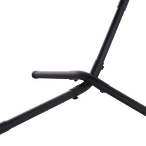 Хамак Crave Hm6304.02 антрацит метална рамка - бежов плат 265x93x105всм.