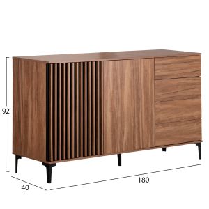 Harry coffee table set 4pcs Harry Hm21091 buffet-coffee table-tv stand-showcase