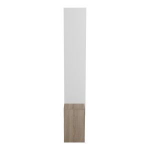 Холна гарнитура Leganto в цвят сонома и бяло 220.5x35x197.5см