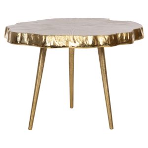 Coffee table Angul Hm4264 metal color white/gold 48x40x35hcm